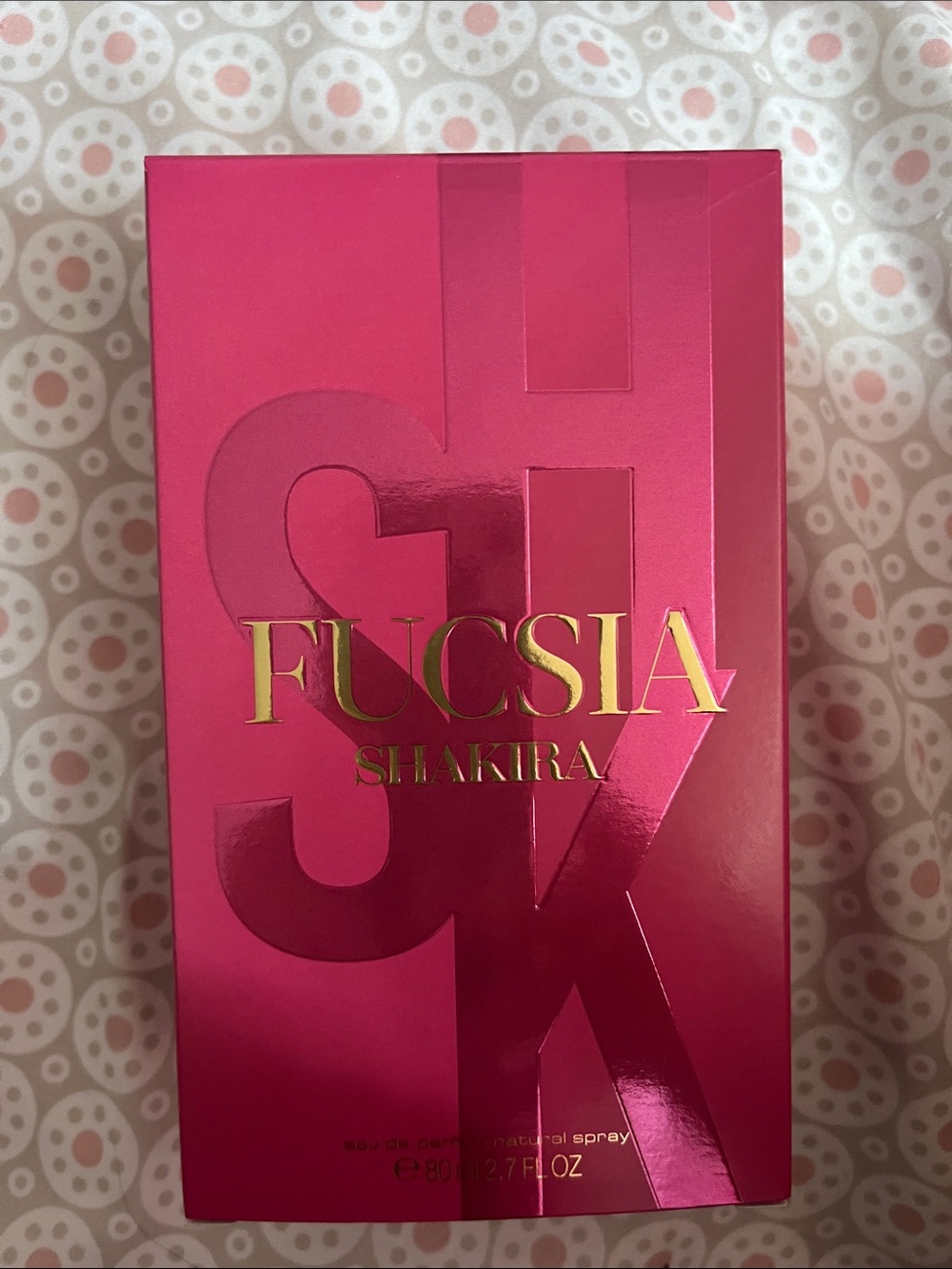 AKIRA Fucsia Shakira Bright Pink Boxed Packaging